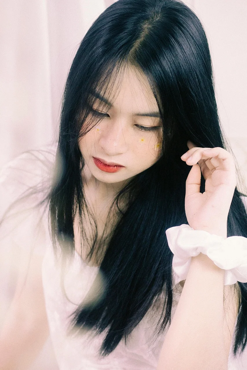 女人,模特,肖像,姿势