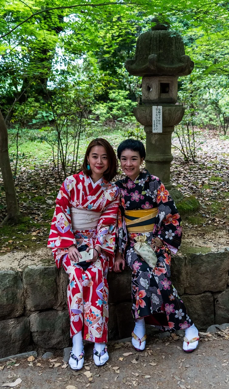 日本，人们，人物，女孩