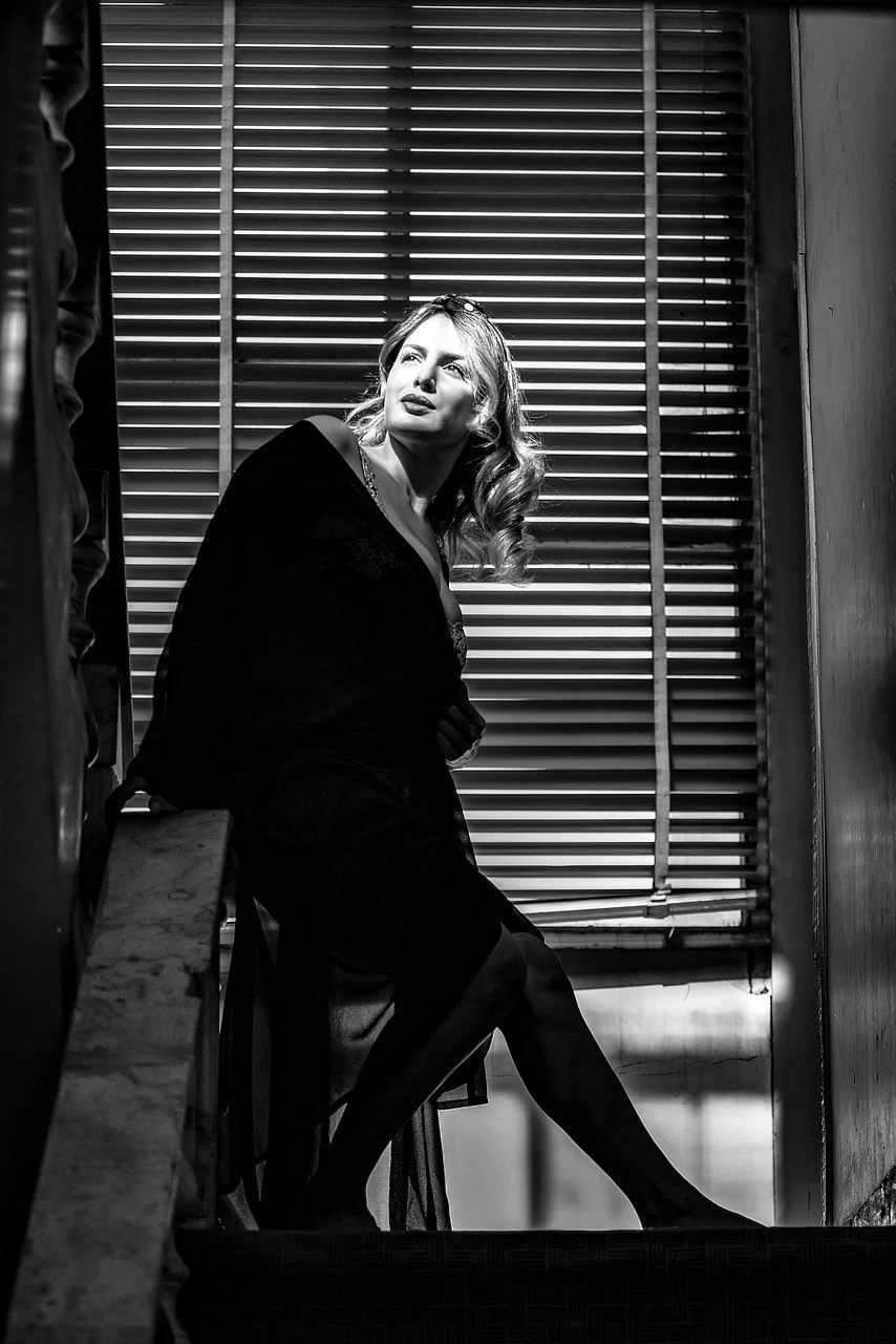woman, model, portrait, pose