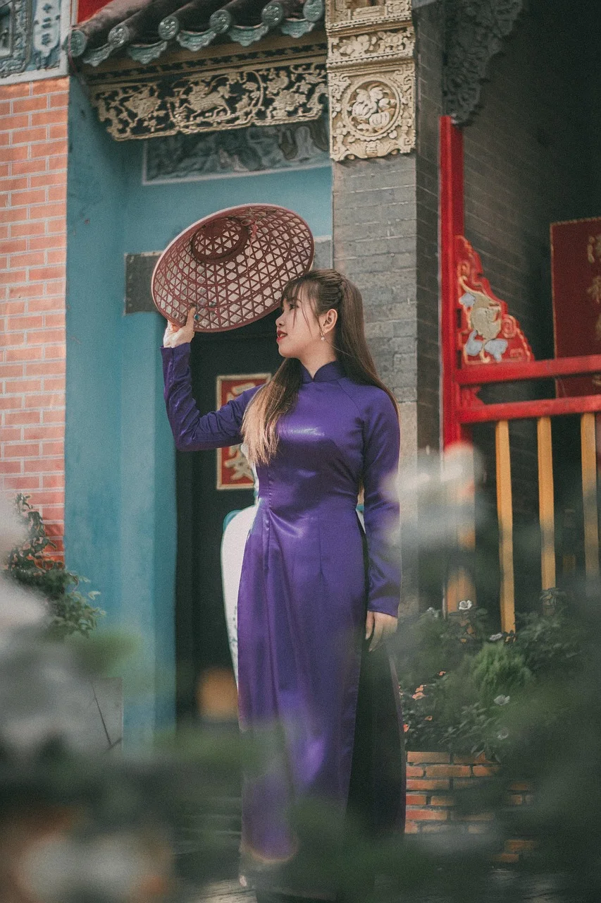 女人, 模特兒, 寺廟, 年輕女子