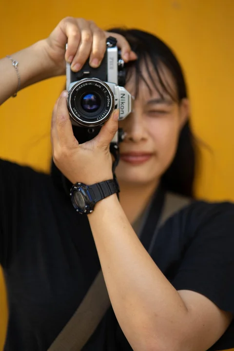 photographer, girl, photography, camera