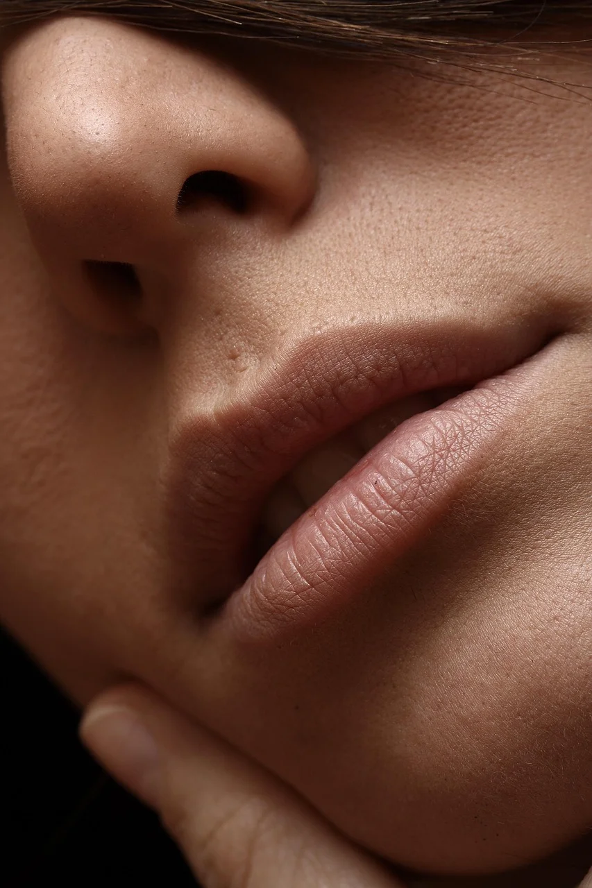 woman, skin, portrait, lips
