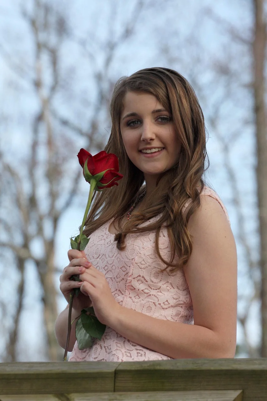 female, girl, young, attractive
