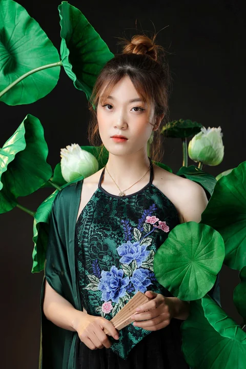 亚洲女性,越南,莲花,河内