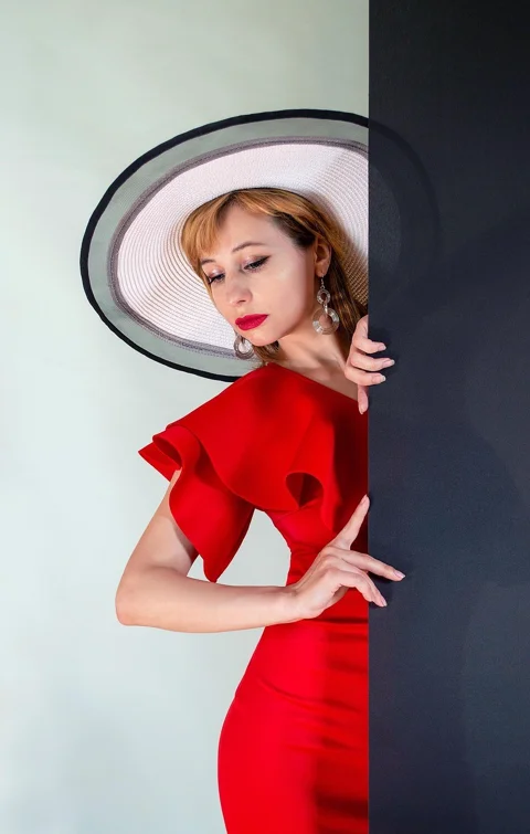 女性、モデル、ポートレート、ファッション