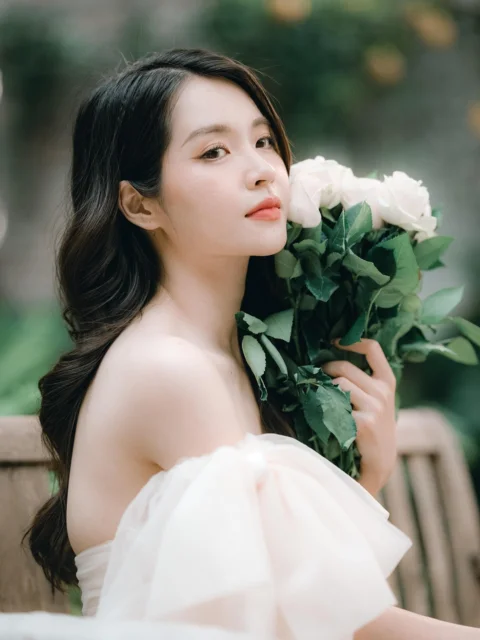 女人, 模特, 新娘, 婚纱