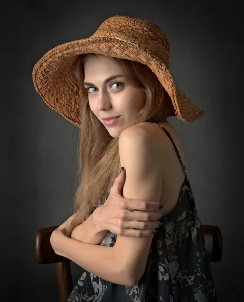 girl, beauty, hat, cover
