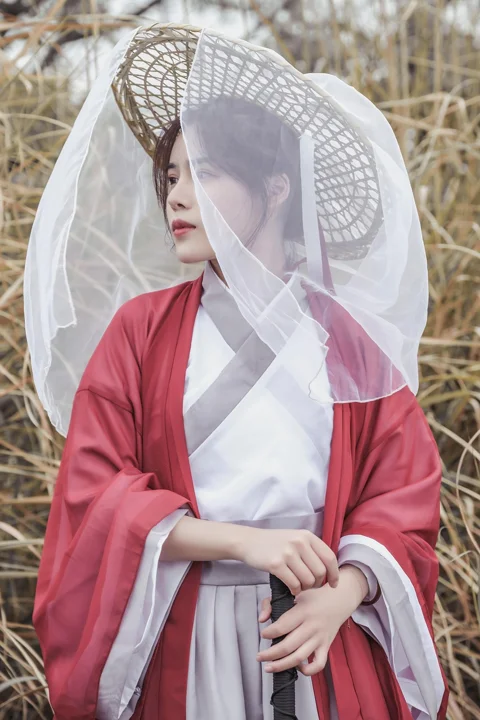 女子，美丽，传统，亚洲