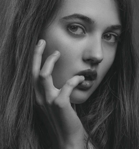 portrait, woman, seductive, beautiful