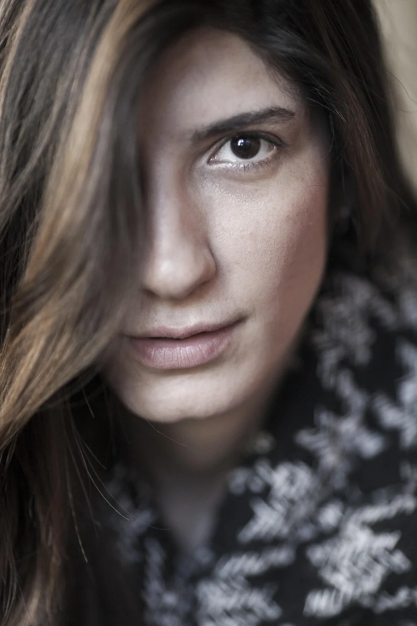 portrait, woman, beautiful, young model
