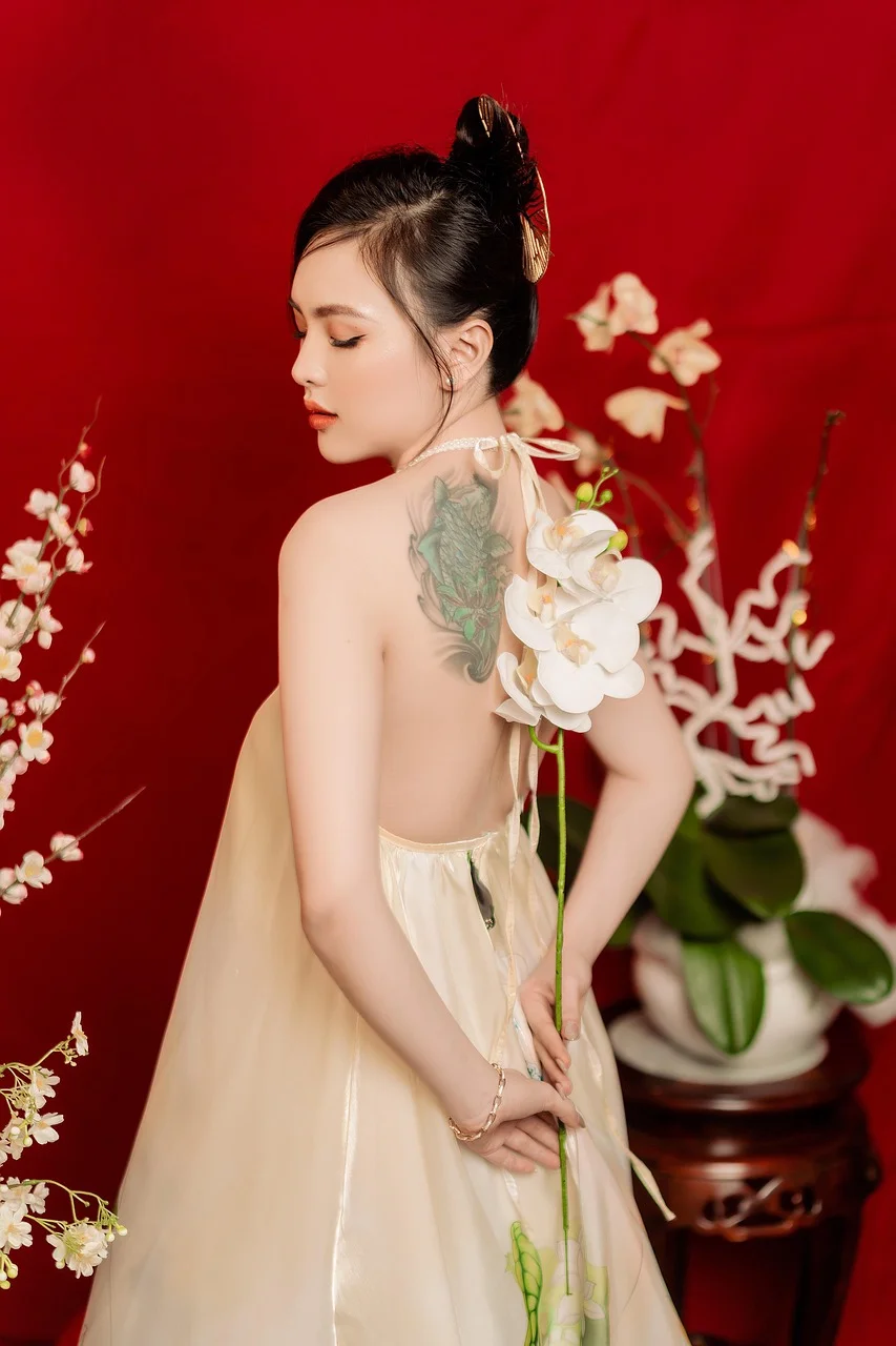 tet, ao dai, vietnamese woman, woman