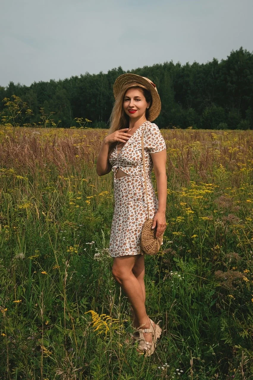 woman, summer, fashion, stylish
