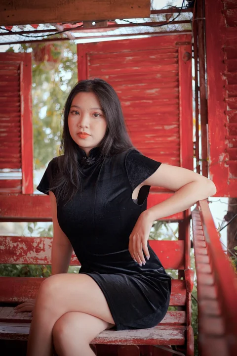 女性, ポートレート, モデル, アジア人