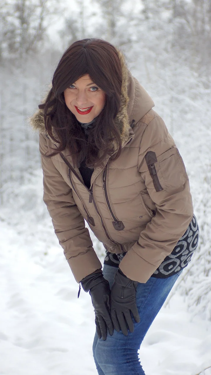snow, cold, winter, ice cream