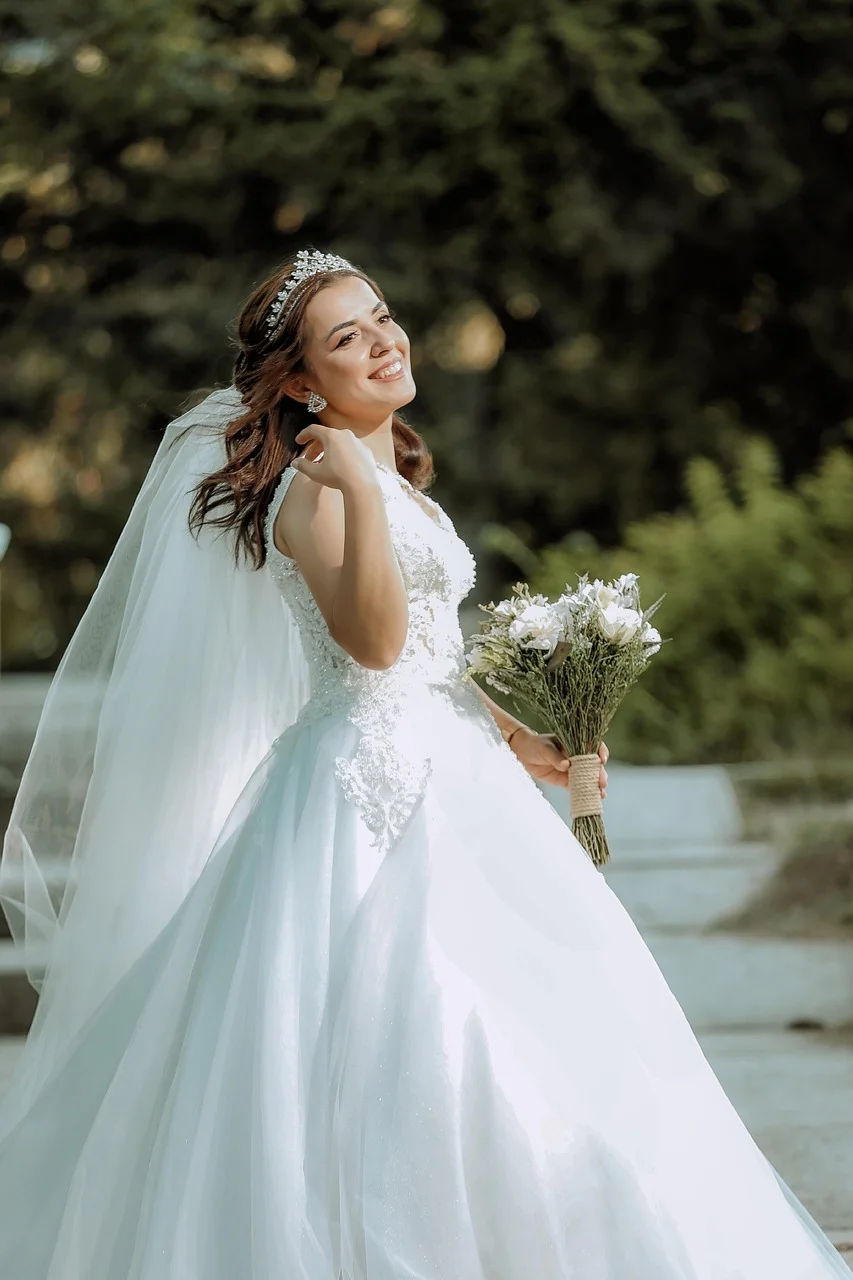 花嫁, 結婚式, ウェディングフォト, ウェディングドレス