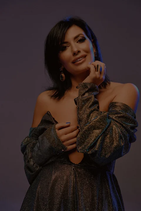 smile, woman, model
