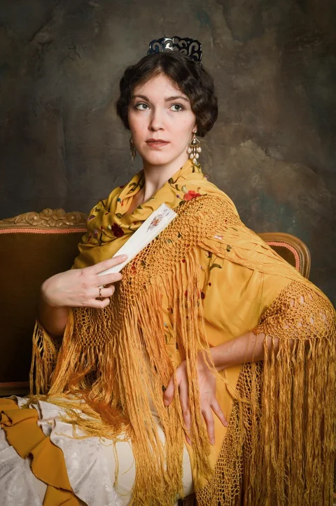woman, portrait, model, vintage