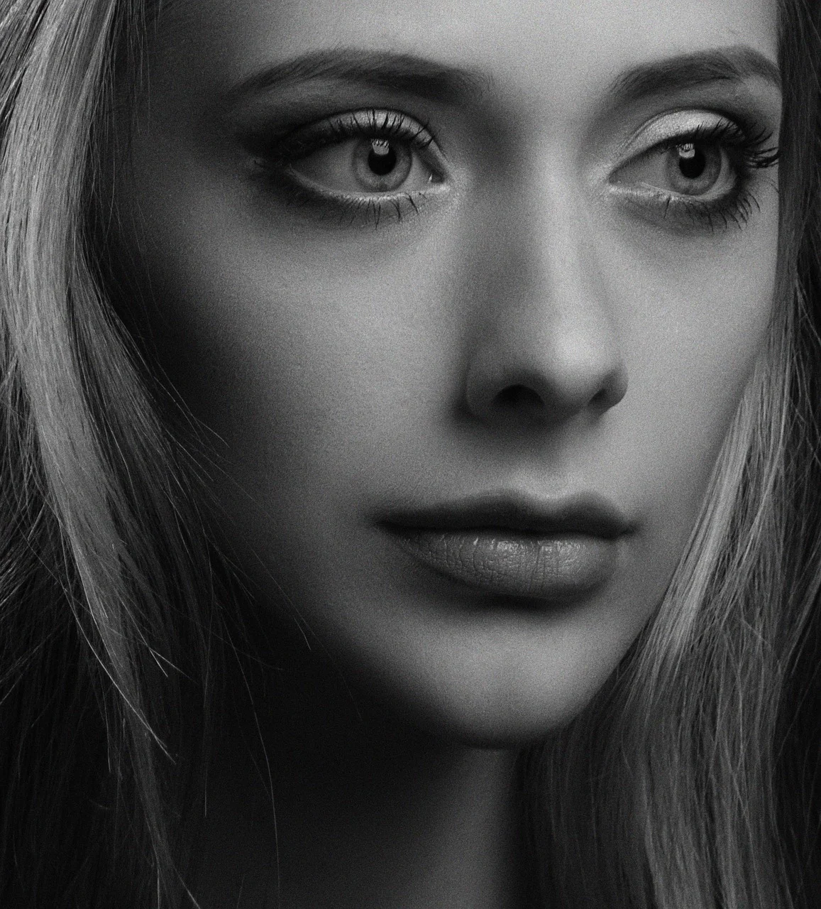 woman, model, face, portrait