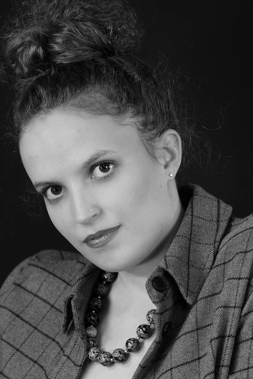 woman, face, business, work