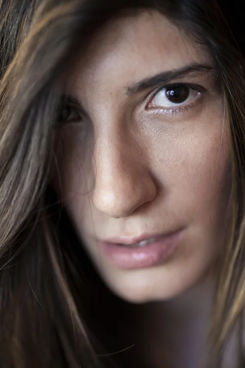 portrait, woman, beautiful, young model