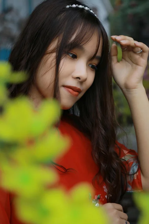woman, beauty, áo dài, fashion