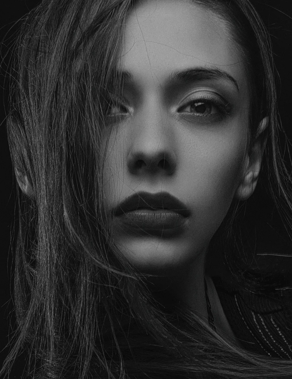 portrait, girl, body, beautiful