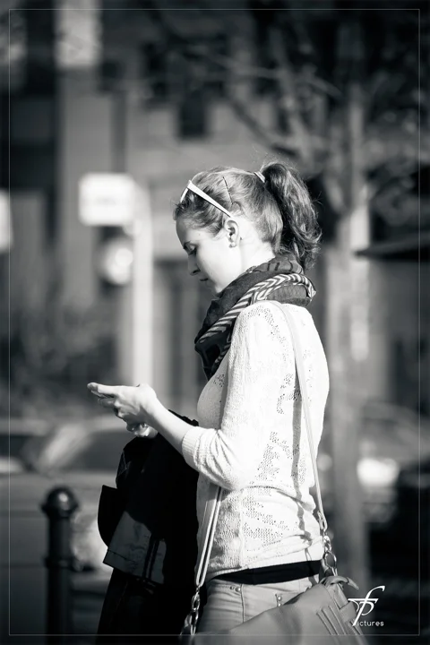 girl, woman, street life, downtown