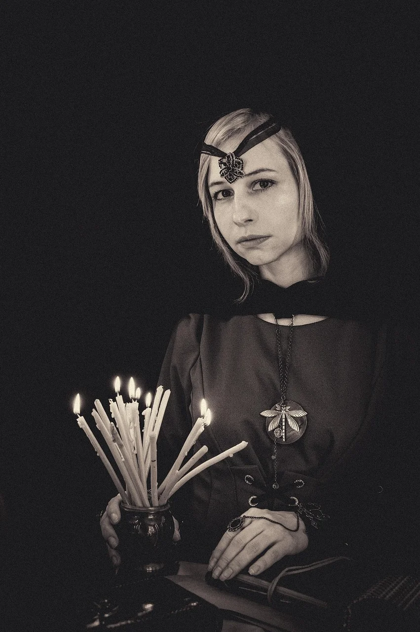 shaman, cosplay, woman, magic