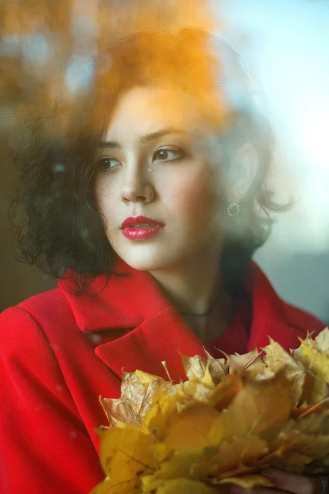 여성, 모델, 초상, 포즈