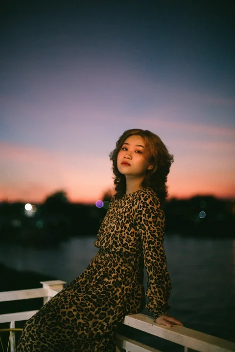 woman, model, portrait, fashion