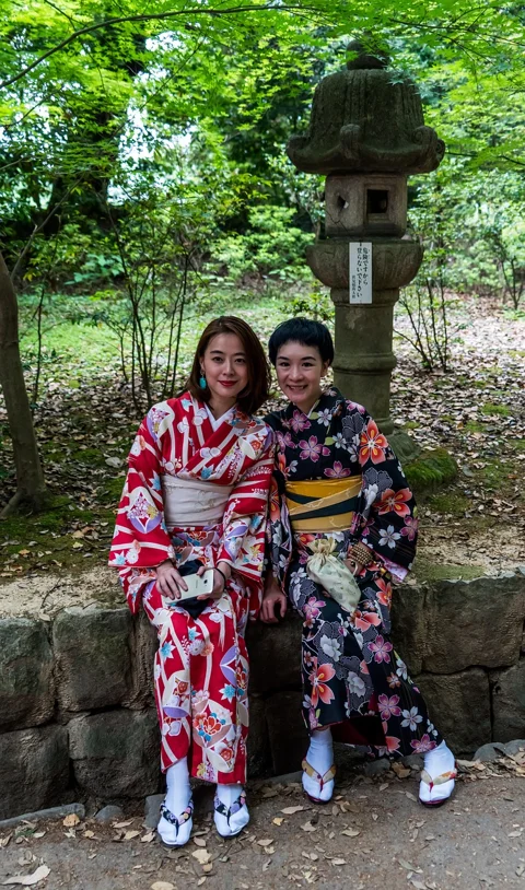 日本，人们，人物，女孩