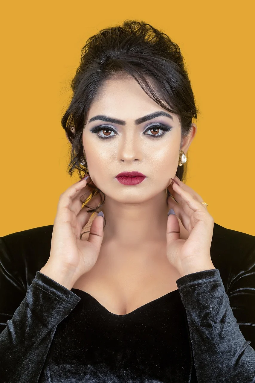 woman, beauty, makeup, fashion