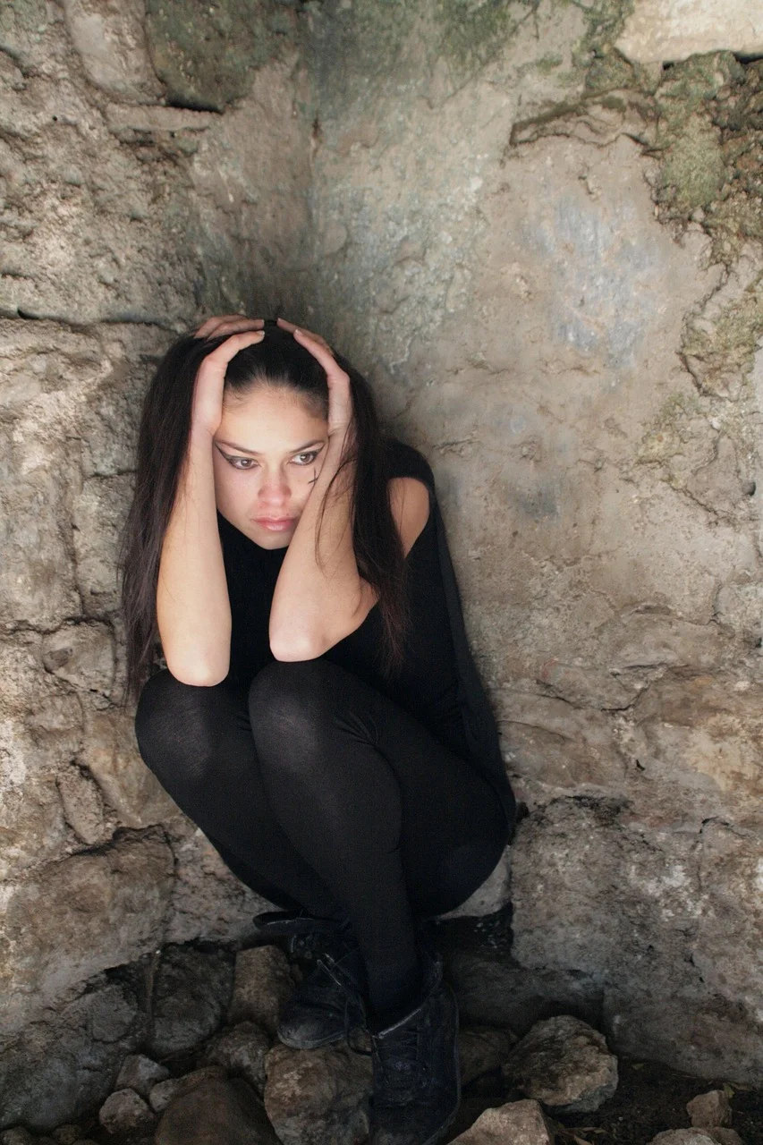 모델, 아름다운, 여자, 사람들