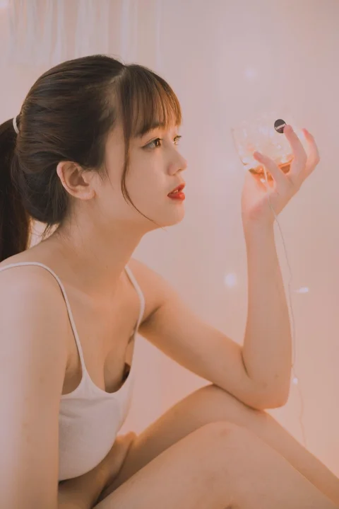 女人、模特兒、肖像、姿勢