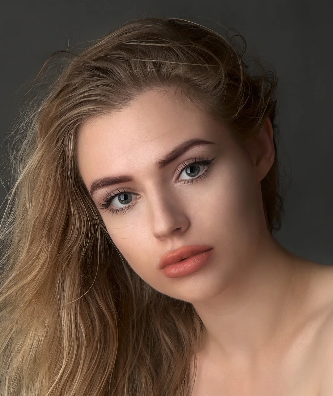 woman, face, makeup, beauty