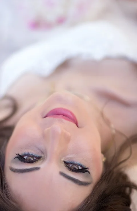 wedding, bride, woman, face