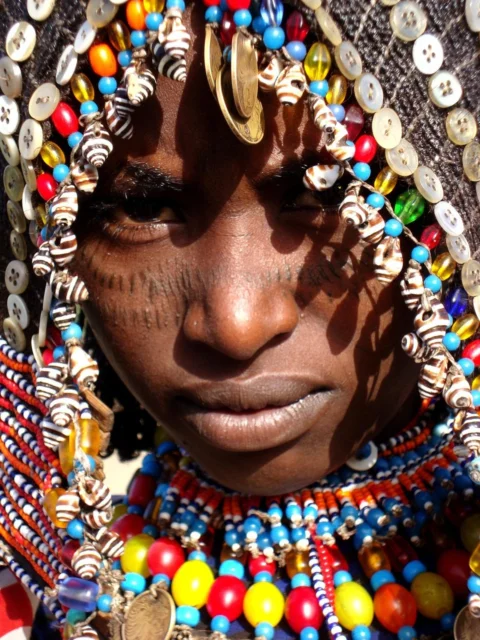 africa, african face, afar tribe, african girl