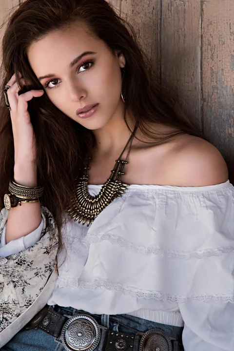 portrait, model, posing, elegant