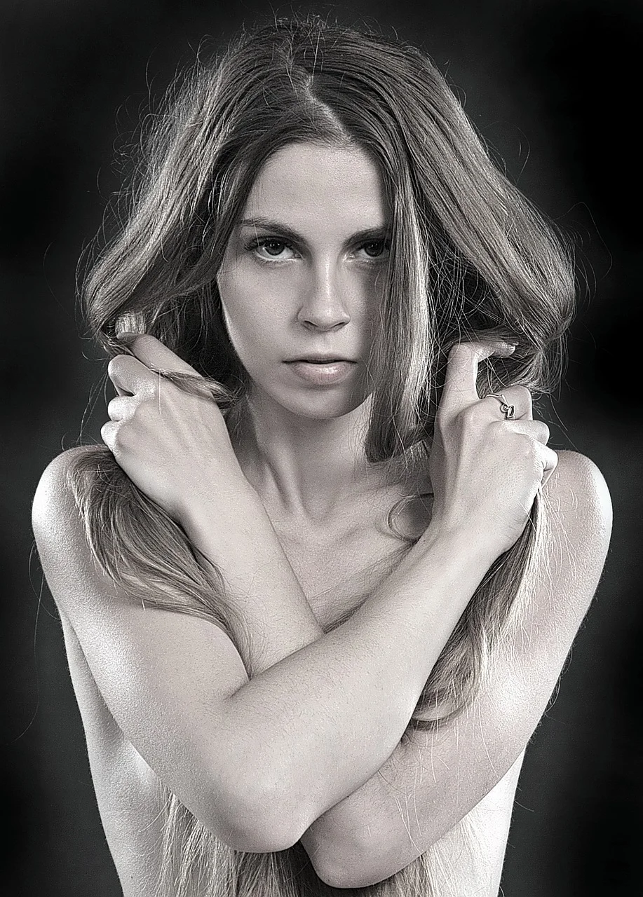 girl, portrait, woman, face