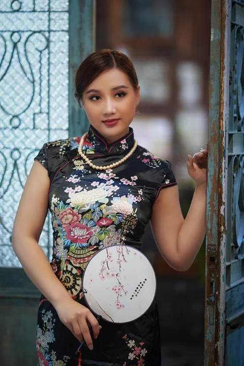 大人、アジア人女性、美しい、美