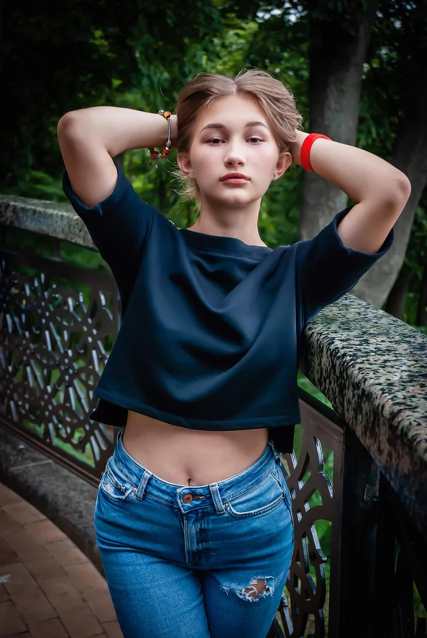 girl, fashion, portrait, woman