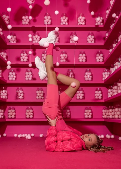pink, fashion, woman, model