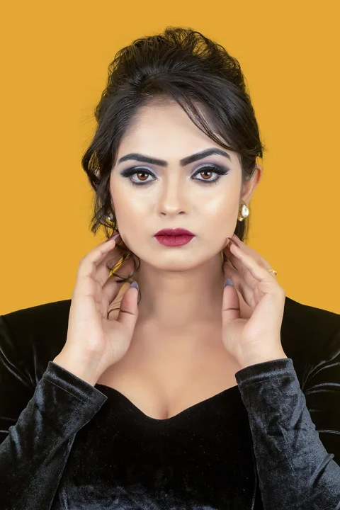 woman, beauty, makeup, fashion