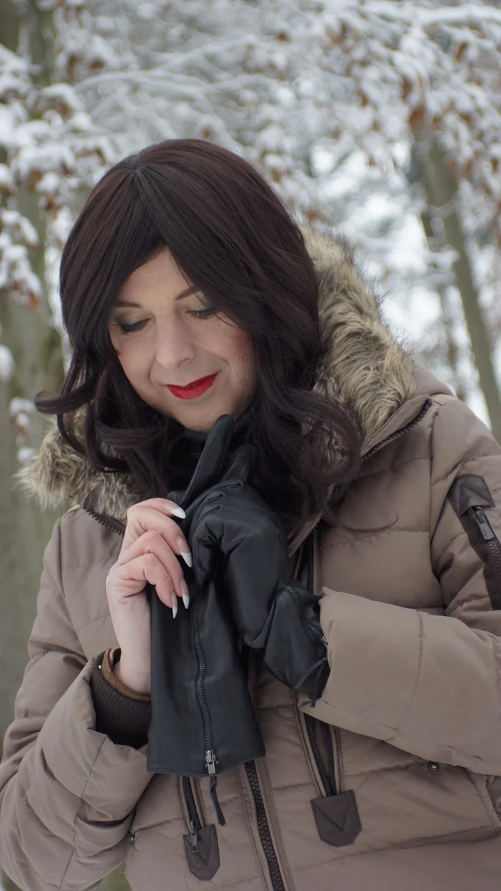 snow, cold, winter, ice cream