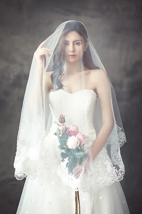 wedding dress, fashion, bride, veil
