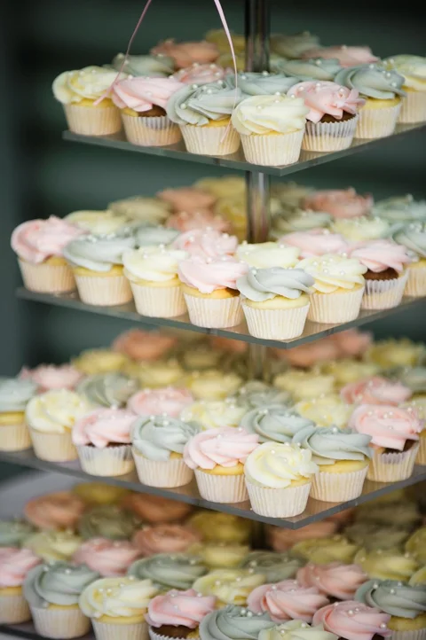 cake, cupcake, party, wedding cake