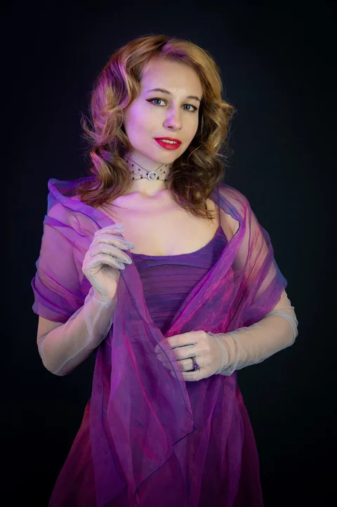 woman, dress, portrait, fashion