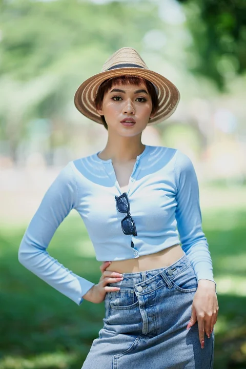女性、モデル、ポートレート、ファッション