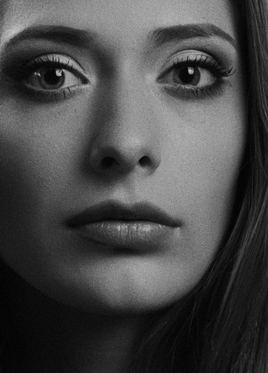 woman, model, face, portrait