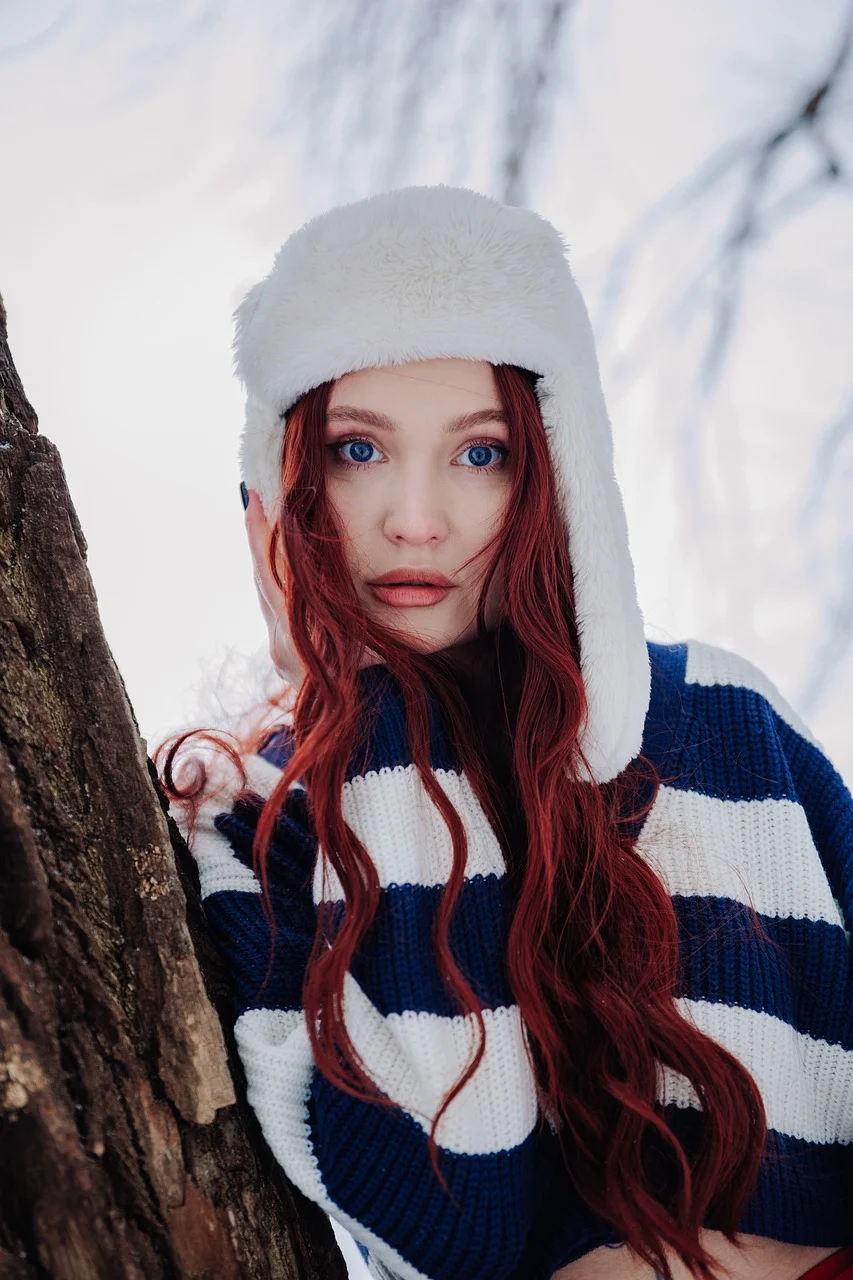 모델, 여성, 소녀, 초상